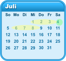 Juli So Mo Di Mi Do Fr Sa 2 3 5 6 7 8 9 10 11 12 13 14 15 16 17 18 19 20 21 22 23 24 25 26 27 28 1 4 29 30 31